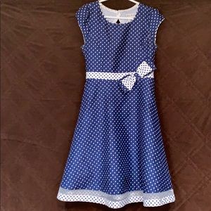 Classic Girls polka dot Easter dress